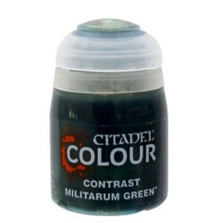 Citadel : CONTRAST: MILITARUM GREEN (18ML) สีอะคริลิคสำหรับทาโมเดล