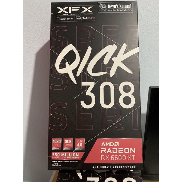 RX 6600XT Qick 308  8GB มือ1