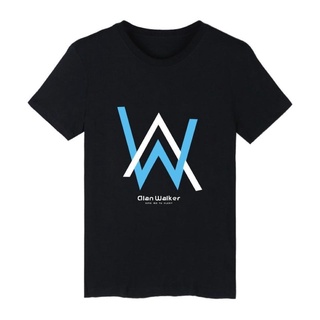 เสื้อยืดโอเวอร์ไซส์เสื้อยืด พิมพ์ลาย Gildan Distro Camisas De Alan Walker สําหรับผู้ชาย และผู้หญิงS-3XL