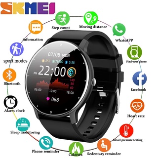 SKMEI สมาร์ทวอทช์ smartwatch นาฬิกาสมาร์ทวอทช์ นาฬิกาวัดความดันนาฬิกาออกกำลังกายวัดชีพจรเครื่องศูนย์ไทย นาฬิกาวิ่ง นาฬิกาข้อมือดิจิตอล