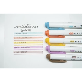 ZEBRA MILDLINER Double Tip Highlighter