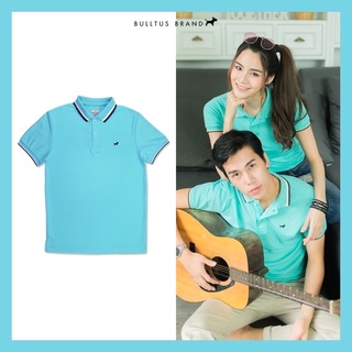 เสื้อโปโลบลูตัส Bulltus Brand  สีเขียวมิ้น 3tone