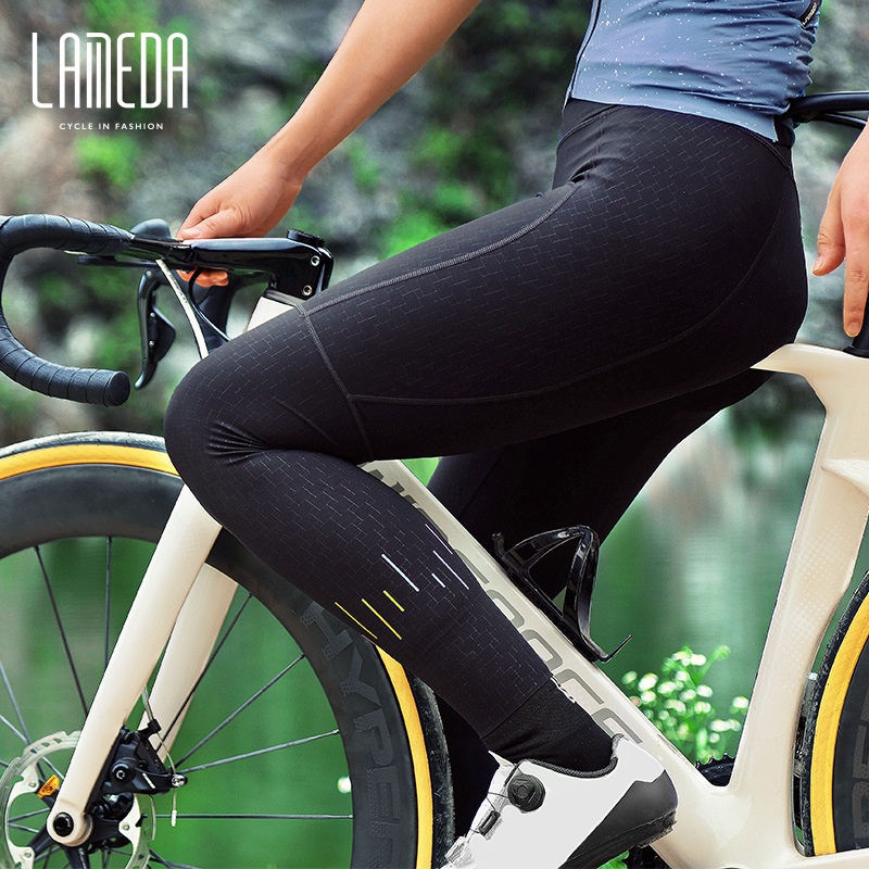 Ready StockLAMEDA Women39s Cycling Pants with Gel Downhill Road Bike Bicycle Sweatpants Bib