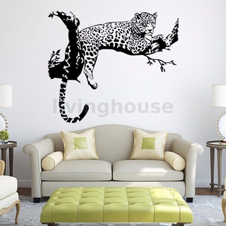 48x80cm Tiger Leopard Wall Sticker Wall Paper Decoration