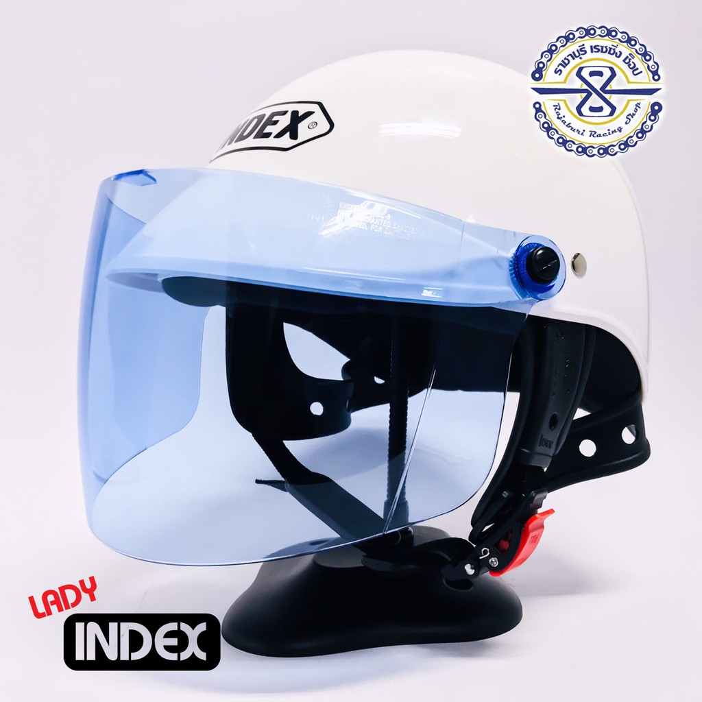 หมวกกันน็อคครึ่งใบ Index Lady  ของแท้ มีให้เลือกหลายสี