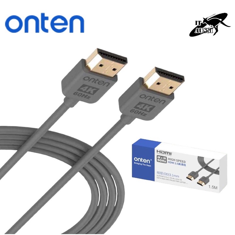 Onten OTN-HD161 Cable HDMI 4K M-M (1.5M) V.2.0
