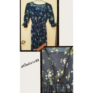 เสื้อผ้ามือสอง เดรสสั้น เดรสยาว