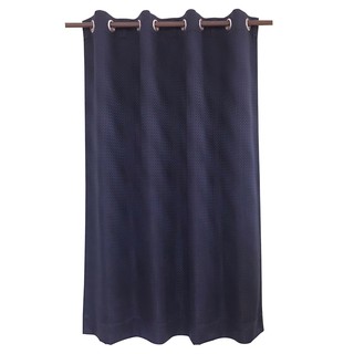   ผ้าม่าน EYELET DAZZ UV 145X220 ซม. สีน้ำเงิน HOME LIVING STYLE