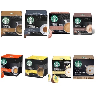 Starbucks Coffee Doice gusto กาแฟสตาร์บัคส์ แคปซูล ใช้กับเครื่องชงเท่านั้น