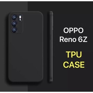 [ พร้อมส่ง ] Case OPPO Reno 6Z เคสออปโป้ เคสนิ่มสีดำ เคสซิลิโคน สวยและบางมาก Oppo Reno6z