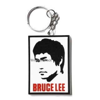 Bruce Lee พวงกุญแจ ยาง ปั้มนูน บรูซ ลี พังค์ แทรช ร็อค ไม่เท่คืนได้ BLE291