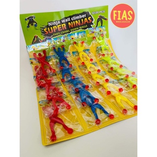 20 Pieces Ninja Wall Climber / Sticky Man / Lootbag Treats / Lootbag Filler / Paninda
