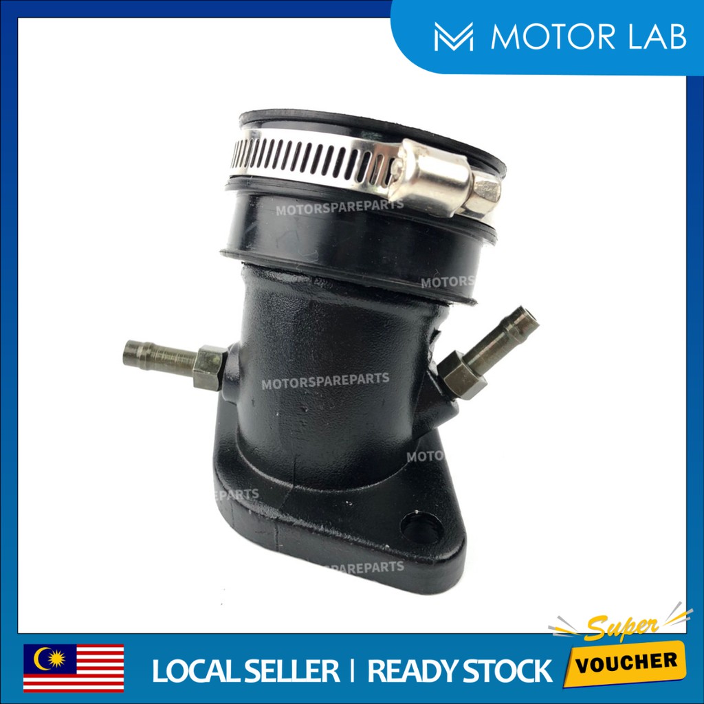 YAMAHA LC135 INTAKE PIPE TENGKUK คาร์บูเรเตอร์ 28MM MOTOPOWER