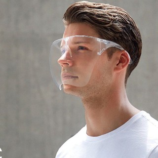 Face Shield รุ่นใหม่ พลาสติกใส แข็ง ใส่แล้วไม่มึนหัว สวมใส่สบายกว่าแบบเก่ามาก