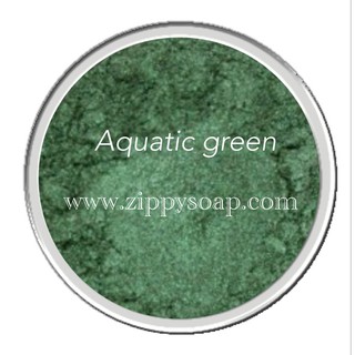 Mica เขียวเข้ม เหลือบทอง Aquatic Green 30g  003064