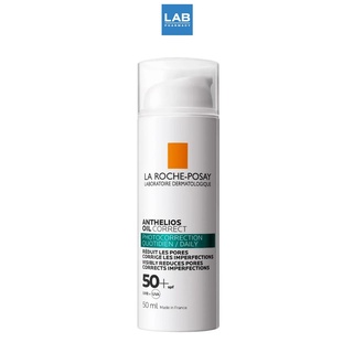 LA ROCHE-POSAY Anthelios Oil Correct SPF50+ 50ml - ลา โรช-โพเซย์ แอนเทลิโอส ออยล์ คอร์เร็ค เอสพีเอฟ50+ กันแดดสำหรับผิวมีแนวโน้มเป็นสิวง่าย 50 มล.