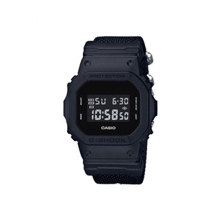 นาฬิกาข้อมือ CASIO G-SHOCK Digital รุ่น DW-5600BBN-1DR สีดำล้วนและสายผ้า