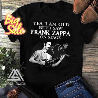 Yes IM Old But I Saw Frank Zappa On Stage เสื้อยืดลําลอง แขนสั้น พิมพ์ลาย Frank Zappa สําหรับผู้ชาย