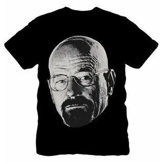 ผ้าฝ้ายคอกลมเสื้อยืด พิมพ์ลาย Breaking Bad Walter สีขาว สีดํา สไตล์คลาสสิก ไม่ซ้ําใคร สําหรับผู้ชาย 102758from S-4XL