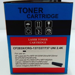 HP CF283X / Canon crg-137-337/737 UNI / HP LaserJet Pro MFP M125/M125nw/M125mw/M127fn/M127fw/M127fp/HP LaserJet ProM201n