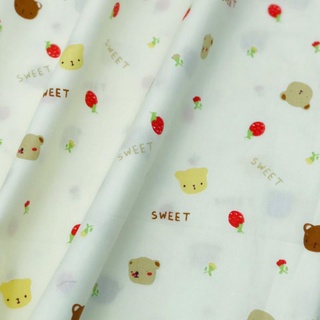 ผ้าแบ่งขาย ผ้าcotton 100% ผ้าDIY cotton twill ผ้านำเข้า พร้อมส่ง