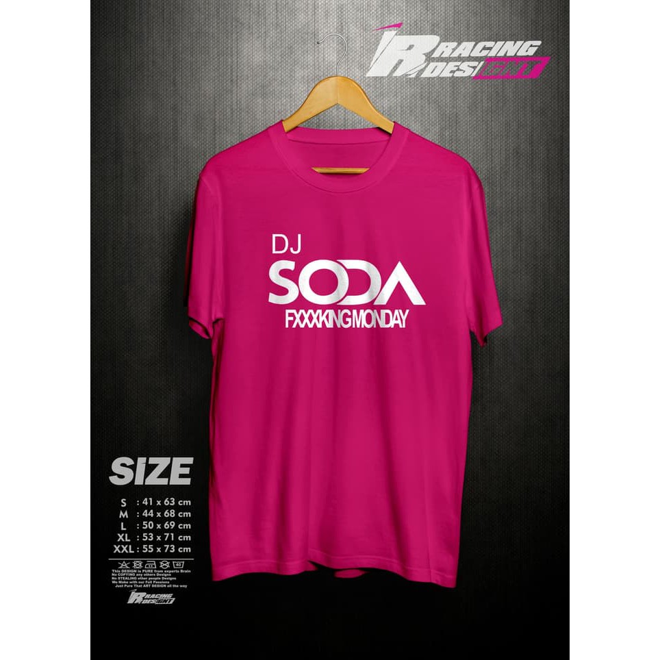 เสื้อยืดลายกราฟฟิก Distro Dj Soda #4