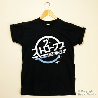 ใหม่ เสื้อยืดลําลอง สําหรับผู้ชาย แขนสั้น คอกลม พิมพ์ลาย The Strokes Japan TYUI27870