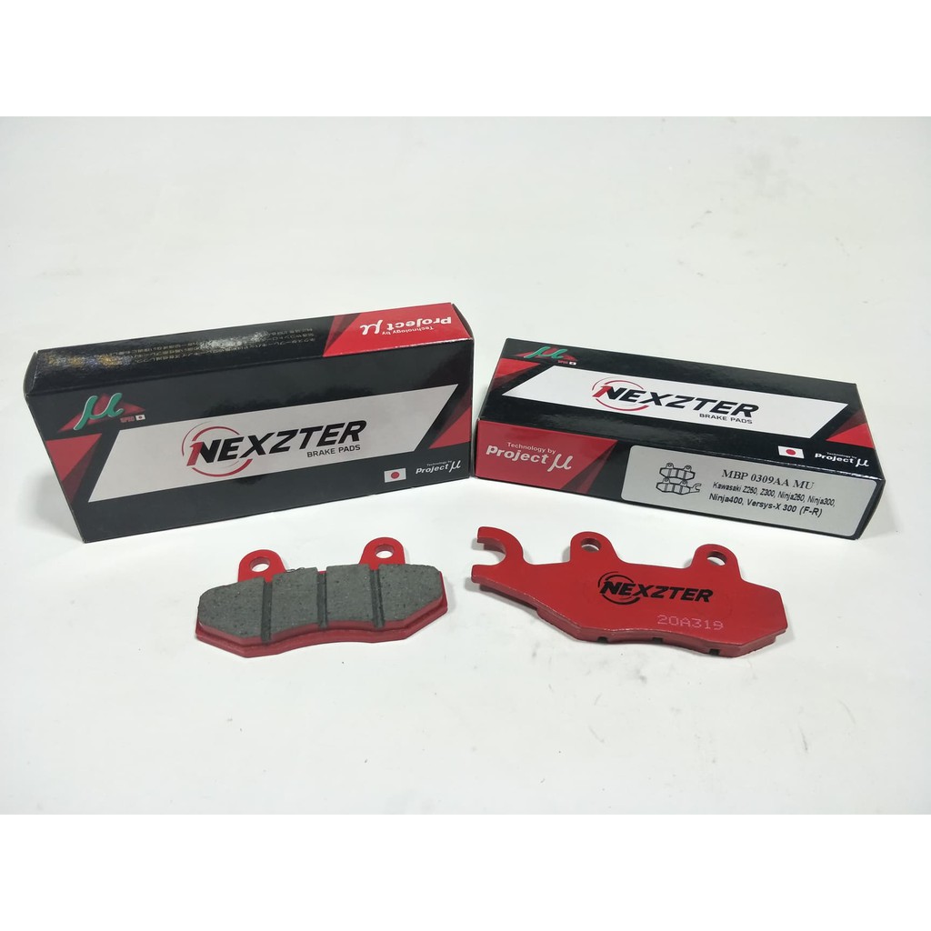 ผ้าเบรคหน้า Nexzter Kawasaki Z250 Z300 ninja250 ninja300 ninja400 Versys-X300