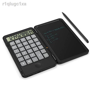 Calculator Standard Function Desktop Calculator with 6.5 Inch LCD Writing Tablet for Daily and Basic Office