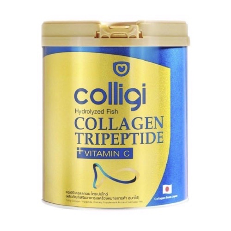 Amado Colligi Hydrolyzed Fish Collagen Tripeptide plus Vitamin C