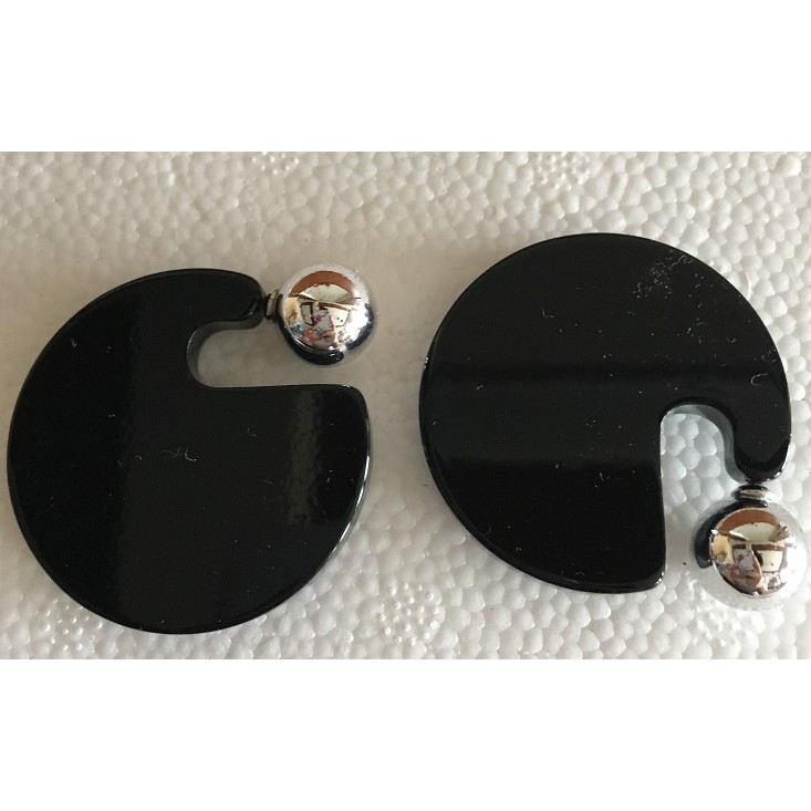 ส่งฟรี Best Express ต่างหูแฟชั่นทรงห่วงกลม