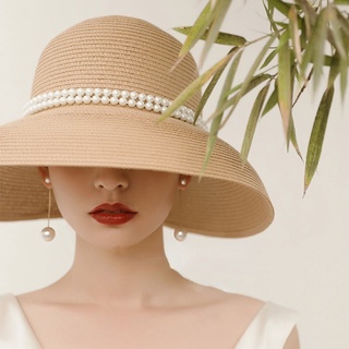 Korean Summer Hat New Female Sun Hat Folding Beach Hat Big Brim Sunscreen Sun Hat