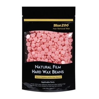 Blue zoo เม็ดแว๊กซ์กำจัดขน ของแท้ บราซิลเลียนแว๊กซ์ 250 g. แถมฟรีไม้ปาด