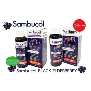 Sambucol Black Elderberry Liquid แซมบูคอล แบล็ค เอลเดอร์เบอรี่ ชนิดน้ำ (ผลิตภัณฑ์เสริมอาหารเด็กและผู้ใหญ่)