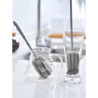 IKEA style  ด้ามจับ ฟองน้ำ ทำความสะอาดถ้วย ขวดนม แปรงฟองน้ำ