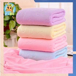 ผ้าเช็ดตัวขนเป็ด ผ้าขนหนู ผ้าเช็ดตัว รุ่นหนา กุ๊นขอบ เกรดA ขนาด 70x30 ซม cotton100% ราคาส่ง