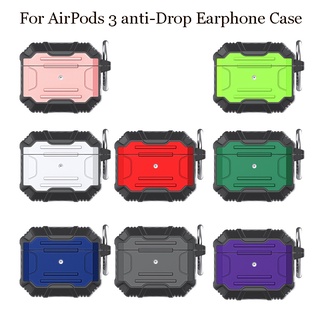 New 2021 Airpods 3 เคสกันกระแทก Bluetooth หูฟัง Business Anti-Fall Protective Cover