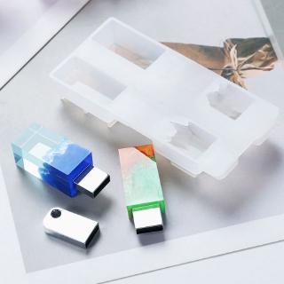 flgox diy ชุดแม่พิมพ์เรซิ่น snow mountain usb 8 กรัมสําหรับใช้ทํางานหัตถกรรม