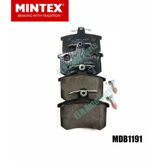 Mintex ผ้าดิสก์เบรกหลัง (ของอังกฤษ) (brake pad) AUDI ออดี้ A4 B5 (8D2) ปี 1994-2001