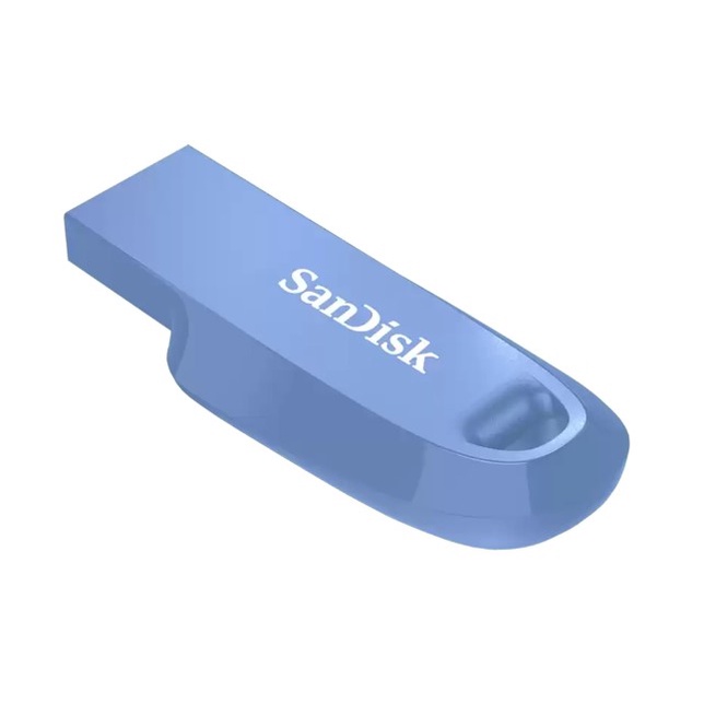 32 GB FLASH DRIVE (แฟลชไดร์ฟ) SANDISK ULTRA CURVE 3.2 FLASH DRIVE (NVAY BLUE) (SDCZ550-032G-G46NB)