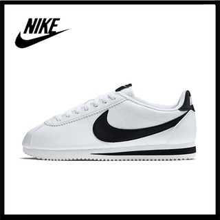 ของแท้อย่างเป็นทางการ Nike Classic Cortez Leather รองเท้าผ้าใบผู้ชายและผู้หญิง