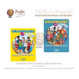 GRAMMAIRE POUR ADOS A1, A2 : A1 Book &amp; Audio, A2 Book &amp; Audio : 9782090380033:9782090380040