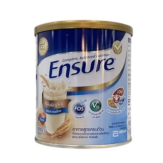[สูตรเดิมโฉมใหม่] Ensure เอนชัวร์ ธัญพืช 400 กรัม Ensure Wheat 400g อาหารเสริมสูตรครบถ้วน สำหรับผู้ใหญ่
