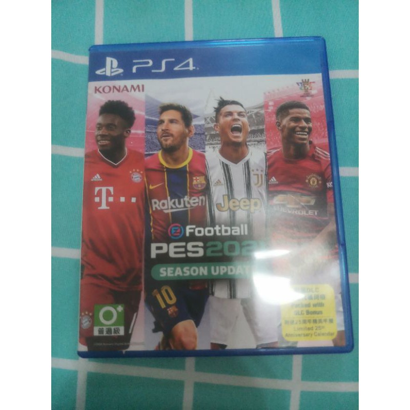 Pes2021 (มือสอง) พร้อมcodeในกล่อง Ps4 /zone 3