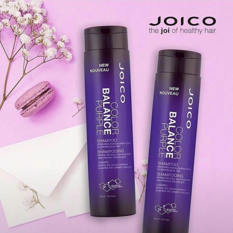 Joico Color Balance Purple Silver Shampoo / Conditioner 300ml. 
