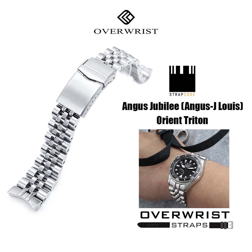 สายนาฬิกา strapcode angus jubilee (angus-j louis) for Orient Triton