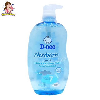 BabiesCare D-nee Newborn Head &amp; Body Baby Wash สบู่เหลวสำหรับอาบและสระ 800 ml.