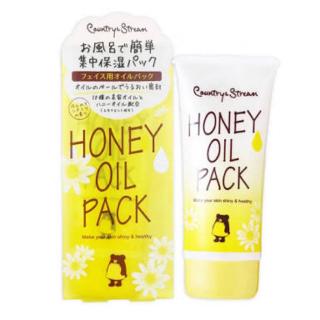 Country &amp; stream honey oil pack มาสค์หน้าเพิ่มความชุ่มชื่น สำหรับผิวแห้งมาก