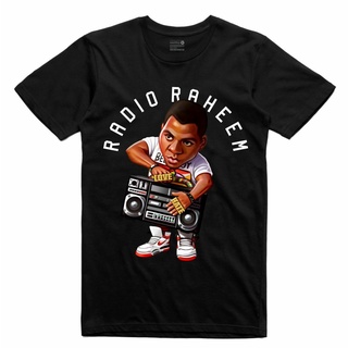 [S-5XL]เสื้อยืด พิมพ์ลาย Radio Raheem Love Hate Schwarz