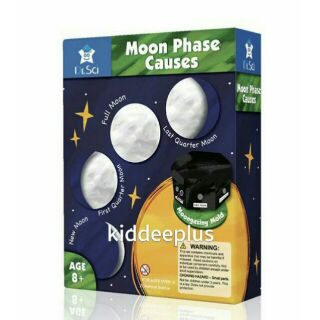 Moon Phase Causes ชุดเรียนรู้ดวงจันทร์